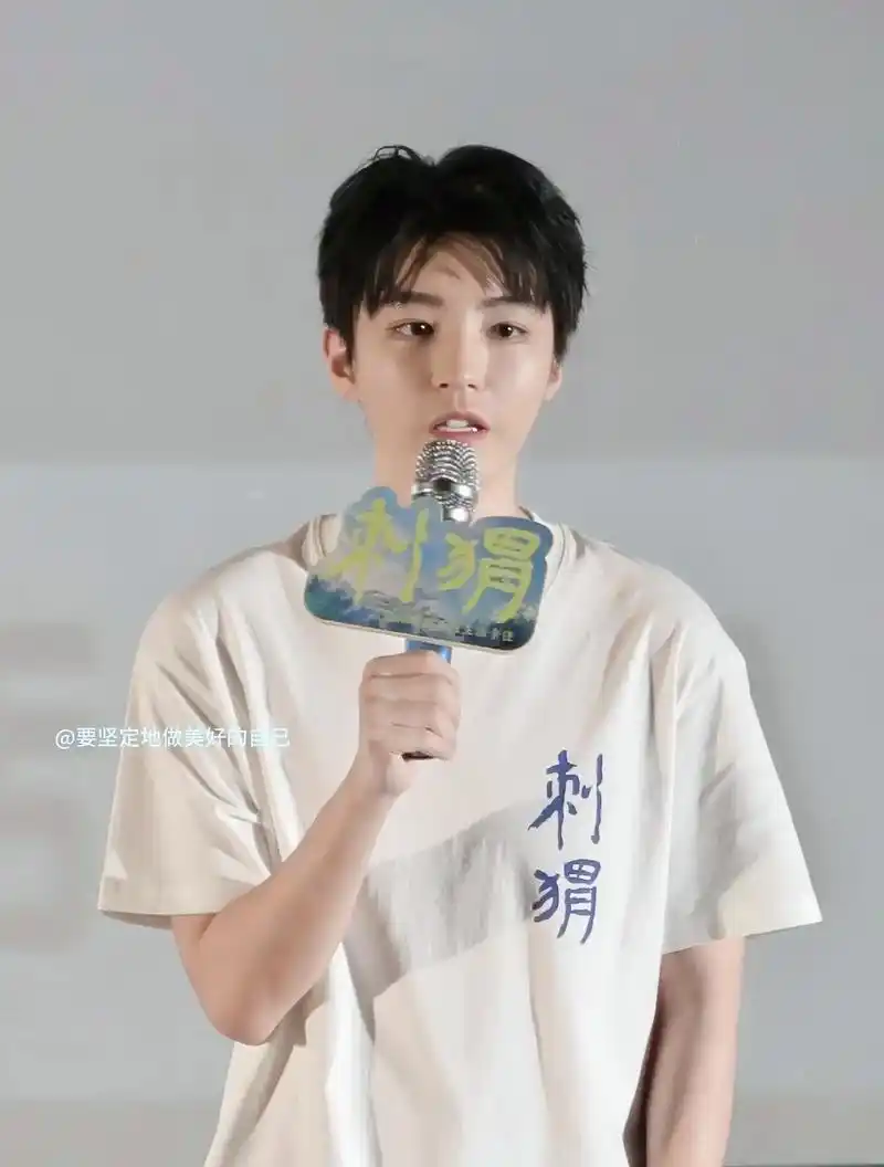 从镜头里捕捉到一只小兔子92#王俊凯 #王俊凯刺猬 - 抖音