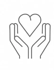 手捧爱心小图标图片