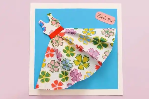 幼儿园简单手工制作漂亮的感恩节贺卡(步骤图解)9