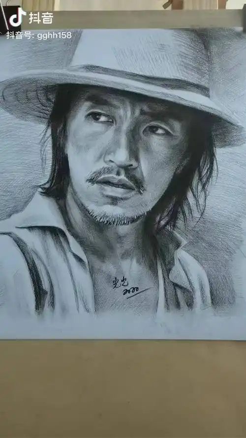 经典星爷周星驰画画