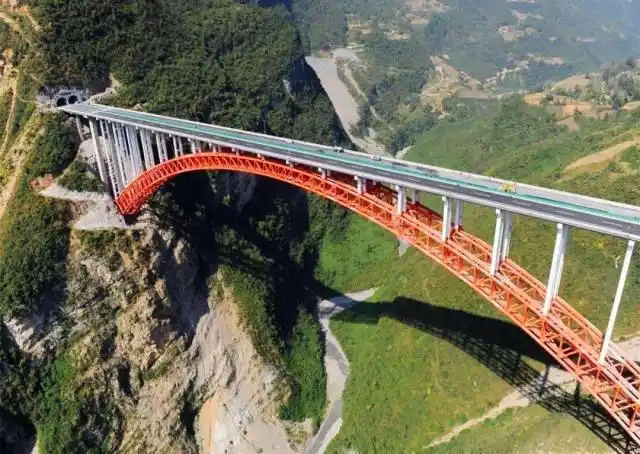 水柏铁路北盘江大桥