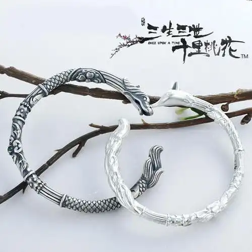 三生三世十里桃花 同款 925银手镯【9折预售,下单后10天按下单先后