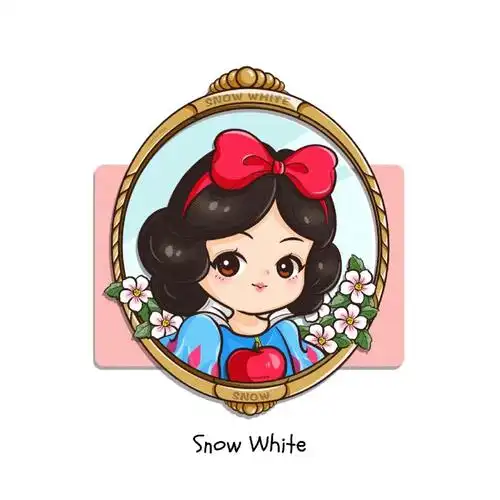 新头像的魅力 #笔记灵感  准备画一系列迪士尼公主,从01.