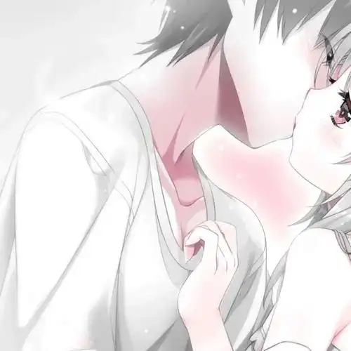 超甜二次元动漫接吻情头 | 你永远是我的特例_背景图