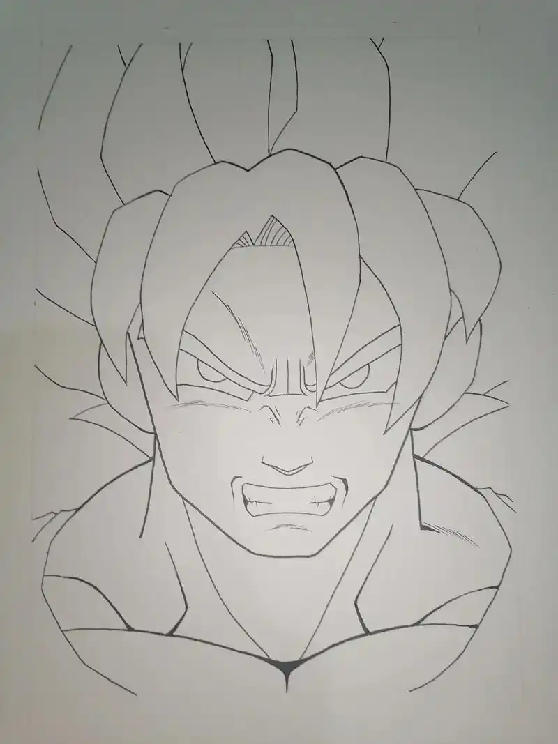 七龙珠 #悟空 #手绘  - 抖音