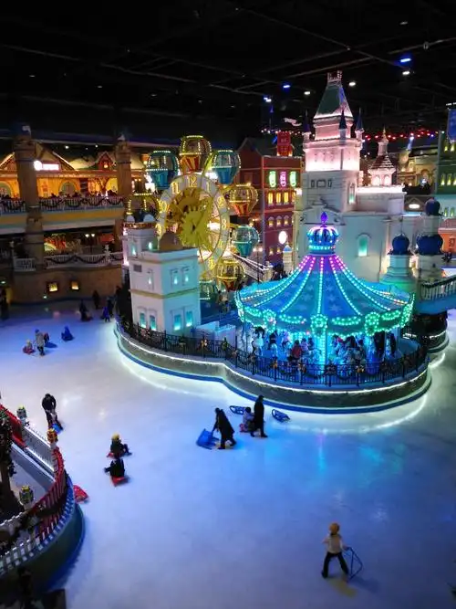 2018年1月15日,带着朋友和女儿一起来银基冰雪世界玩.