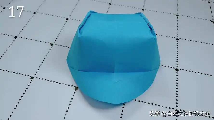 折纸帽子大全,折纸太阳帽详细教程图解,折纸可爱的鸭舌帽