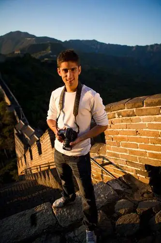 外国人在中国旅游