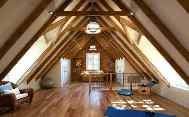 如何巧妙利用斜顶装修 顶楼斜顶装修效果图欣赏