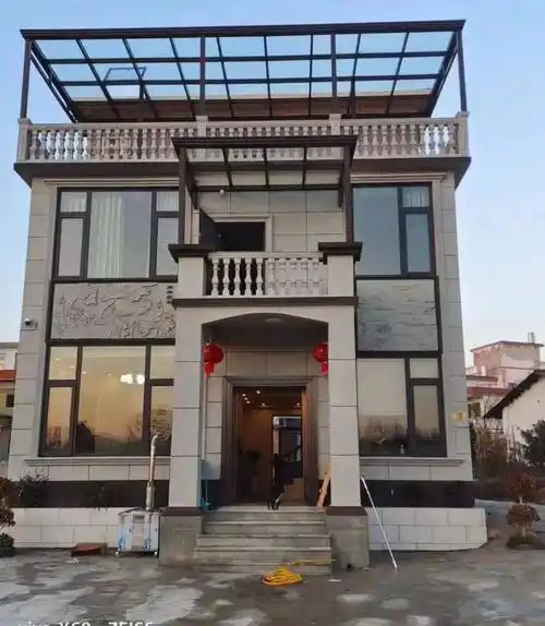 石涂装丨有颜有品,美尔奇仿石漆让乡村别墅更美丽_装饰_房子_外墙