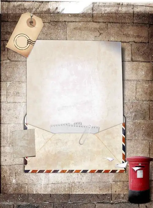 复古信封背景图片下载_免费高清复古信封背景设计素材_图精灵