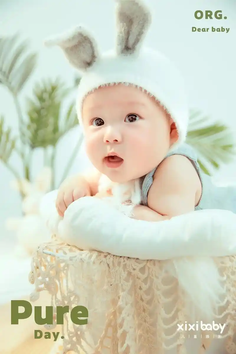 今日客片分享 百天照.人类幼崽真的太可爱了#儿童摄影 #萌娃 - 抖音