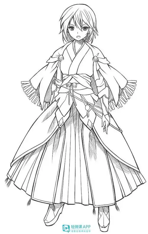 古风漫画人物画法教程!