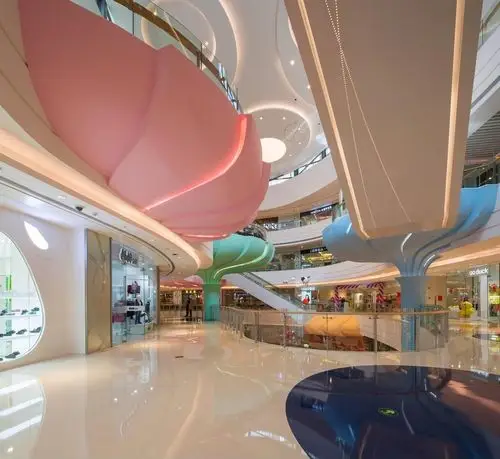 混搭购物广场室内云集装修效果图