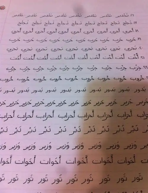 手写体大比拼,英文娟秀,阿拉伯语好看,但都不如中文:博大精深