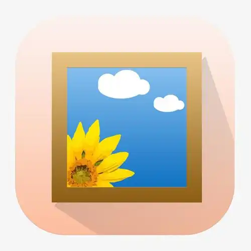 相册图标设计卡通风格