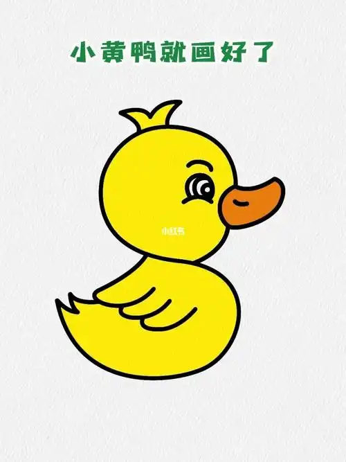 用s画小黄鸭