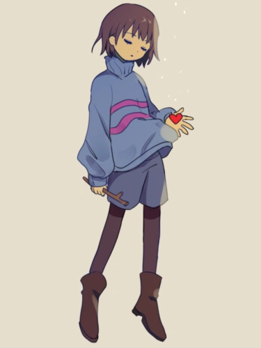 undertale人物undertale传说之下精美人物图包frisk篇