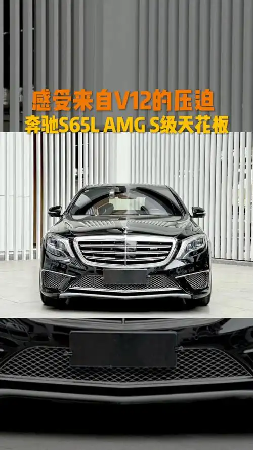 感受来自v12的压迫奔驰s65lamgs级天花板
