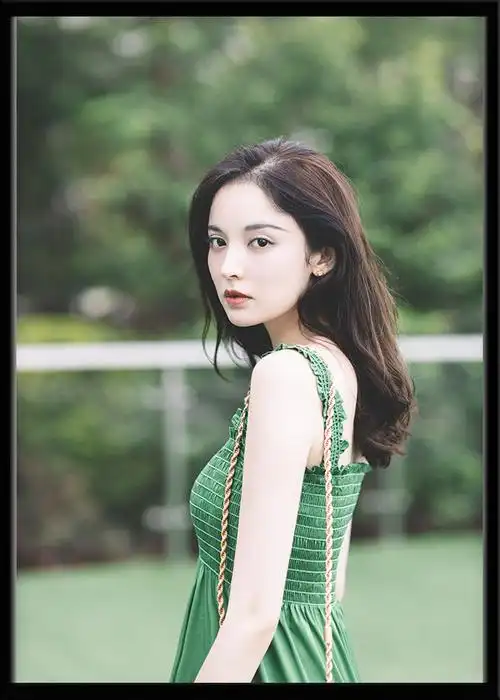 古力娜扎海报美女女明星2021全新写真写真照照片现代装饰画