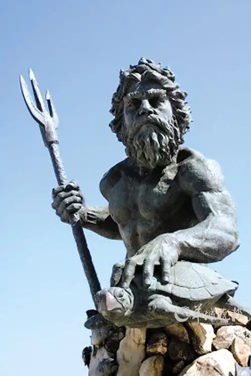 usb图标的设计来源是海神尼普顿手中的三齿神叉