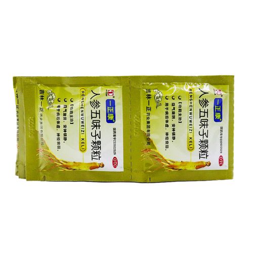 正康人参五味子颗粒5g36袋安神补脑