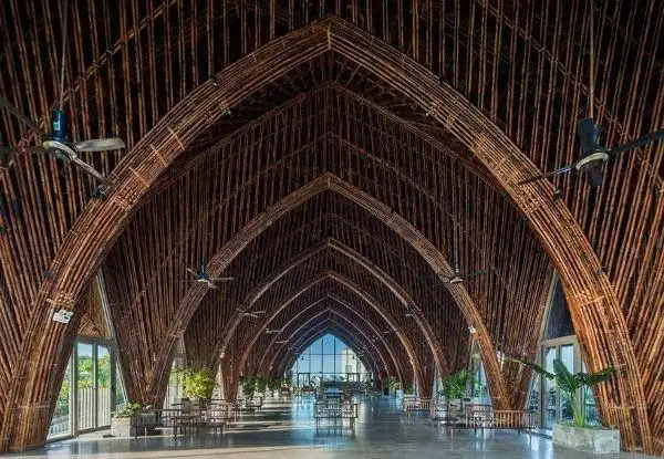 令人惊叹不已的现代竹建筑(社区住宅项目)