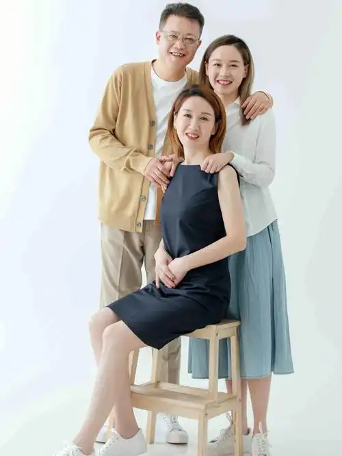 利川少年摄影3人全家福