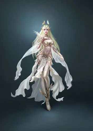 美女立绘|插画|游戏原画|whatwang - 原创作品 - 站酷 (zcool)