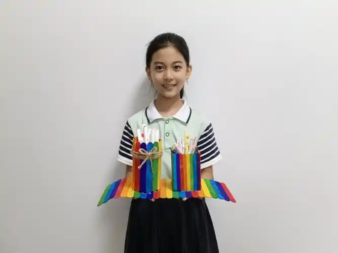 【网络公益】以劳育心 诗意成长(86):乐亭县第三实验小学:雪糕棍的