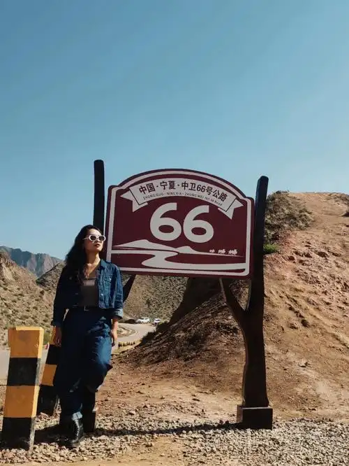 66号公路游客照