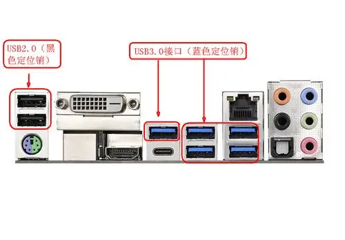 华擎z170 gaming k4主板的usb3.0接口在哪
