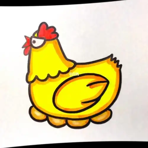 可爱小动物简笔画