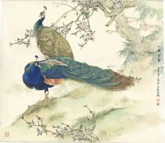 出版有《陈军工笔花鸟精品赏饰》《梅兰竹菊横幅》《工笔重彩孔雀画法