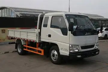 [112张]江铃 顺达小卡 122马力 3.3米排半栏板轻卡(国六)(低顶)(j