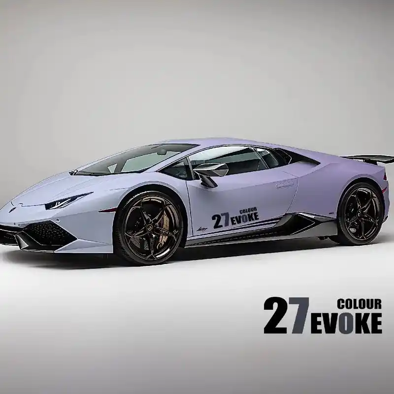 炫酷极致!兰博基尼薄烟紫渐变涂装震撼登场