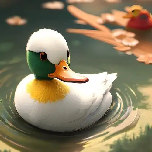 可爱的小鸭子头像图片