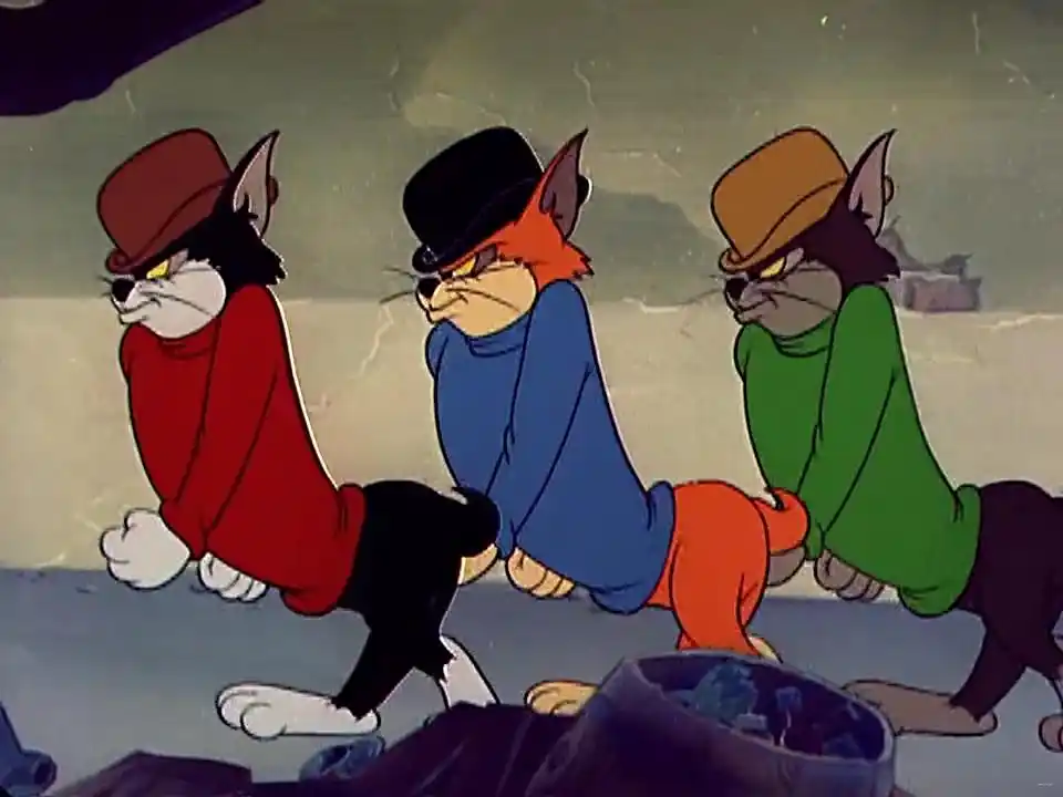 抖音最火的学"汤姆猫"走路,早晚笑死在抖音里