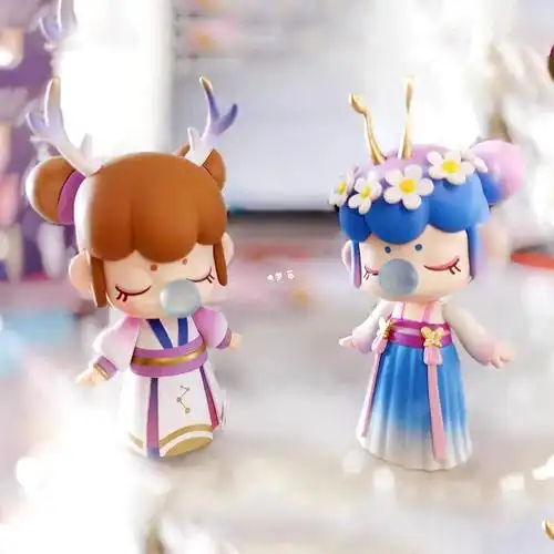 nanci囡茜林深不知处与子成说盲盒狐仙虞姬少女心手办一套全套娃