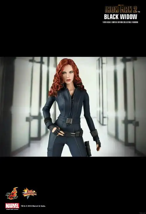 ht 1比6可动人偶 电影系列 mms 124 钢铁侠2 黑寡妇