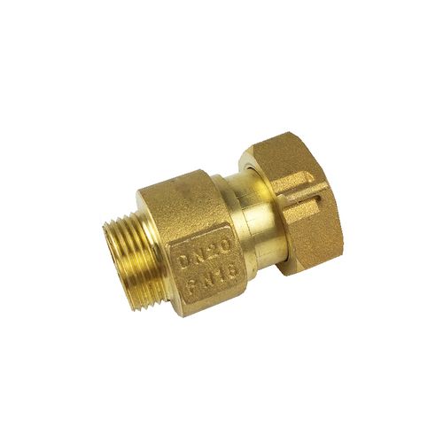 水表前铜止回阀6分dn15家用自来水单向阀活接止逆止回阀