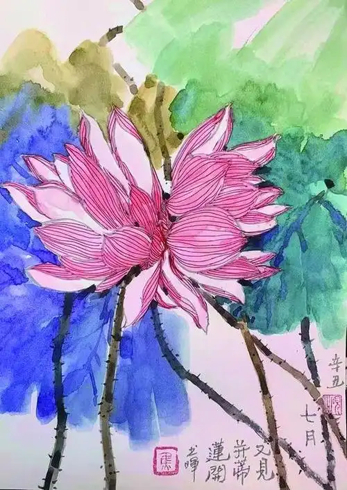 一画一世界,一叶一自我——评著名画家焦书晖彩墨画的艺术风格与境界