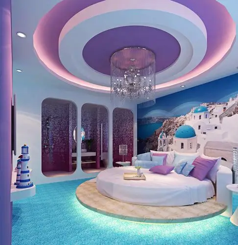 主题酒店客房装修如何搭配色彩?