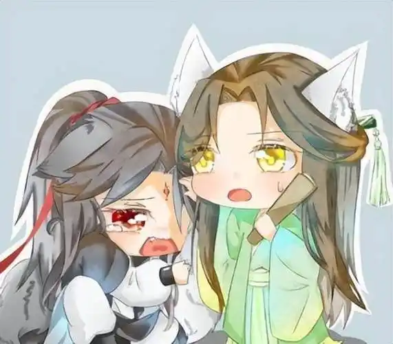 埋骨岭,师尊忍着浑身疼,还得给哭唧唧的冰妹擦脸,哄孩子.