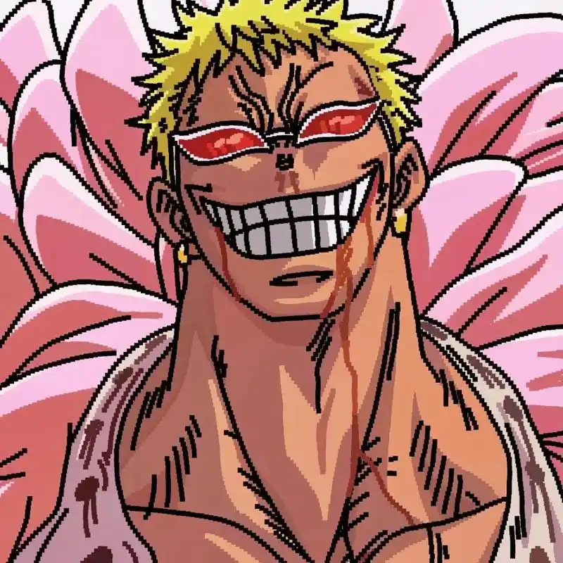 海贼王 #动漫 #头像 #多弗朗明哥 #路飞 - 抖音