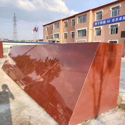 红色门柱砖柱子大门地砖墙面砖纯红红金点明珠玉黑色普拉提