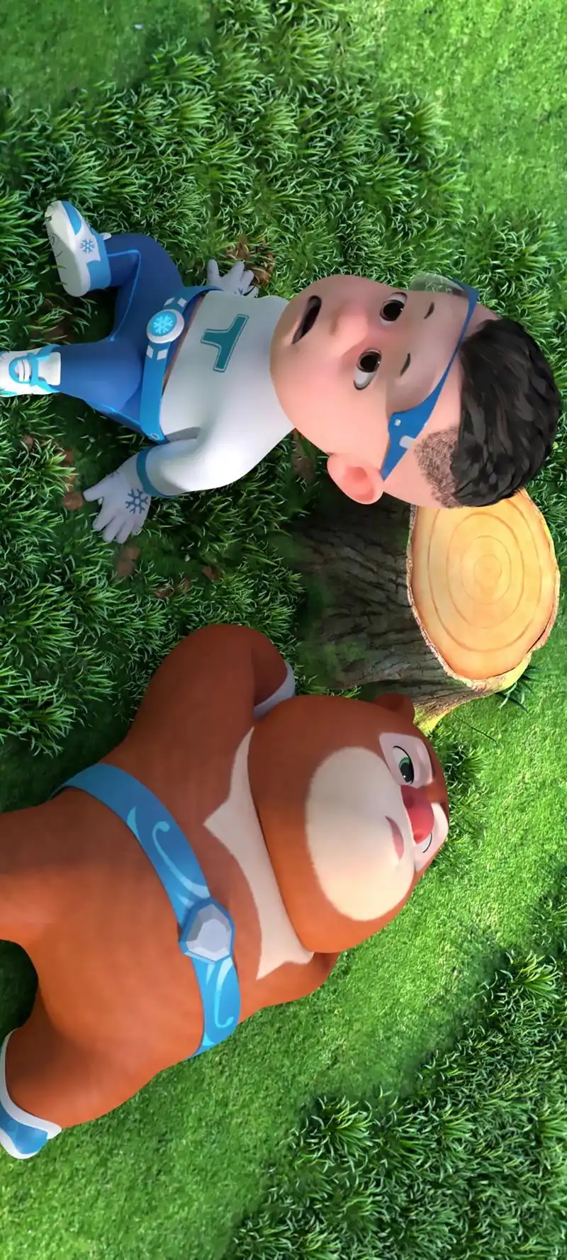 熊出没|全面屏手机壁纸