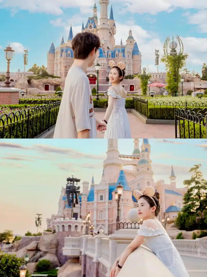 情侣迪士尼找个旅拍摄影师仅需189元. #迪士 - 抖音