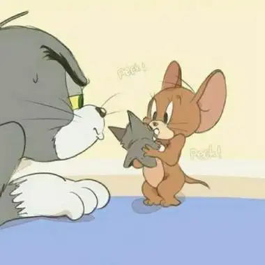 猫和老鼠情头一左一右高清搞笑的猫和老鼠杰瑞情侣头像图片