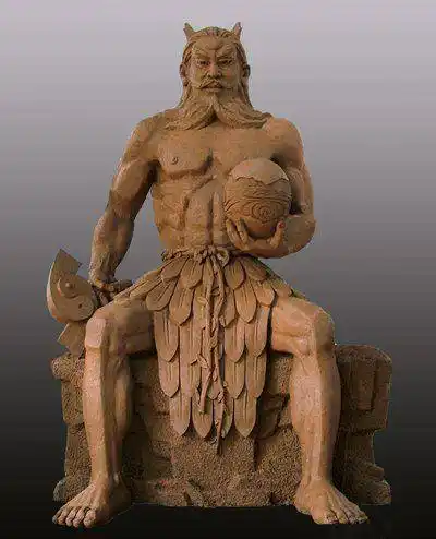 盘古氏:传说盘古是开天辟地的人物